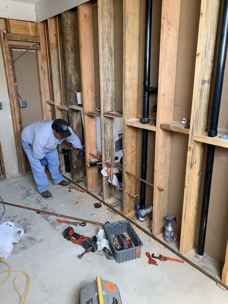 Commercial rough-in plumbing for Commercial Plumbing in Meridianville